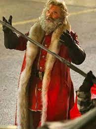 Christmas Celebrations with Leather outlet santa claus costume sale