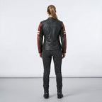 Damen Leder-Motorradjacke „Racer“ – Indian Style Heritage Edition