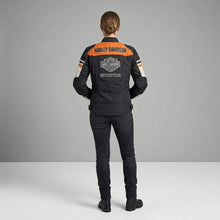 Load image into Gallery viewer, Women’s Metonga Switchback Lite Riding Jacket – Harley Style Lightweight Motorcycle Jacket
