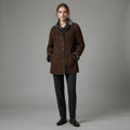 Buy Women's Dark Brown Sheepskin Coat