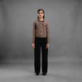 Buy Roman Brown Classic Cotton Denim Jacket  for Women's