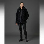 Women's Black Shearling Jacket