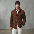 Brown Field Leather Jacket