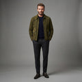 Buy Men's Green Classic Suede Jacket