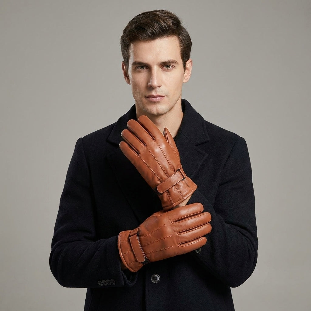 Men's Genuine Leather Gloves