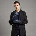 Men's Zinc Genuine Leather Gloves