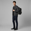 Mini Black Walker Cow Leather Backpack