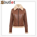 B3 Leder Bomberjacke