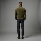 Buy Men's Green Classic Suede Jacket
