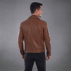 Men's Brown Scully Leather Jacket