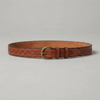 Women's Brown  Leather Belt
