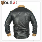 Black Leather Mens Shirt – Premium Genuine Leather Shirt for Men