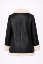Load image into Gallery viewer, Women's Brown B3 RAF Shearling Flight Jacket
