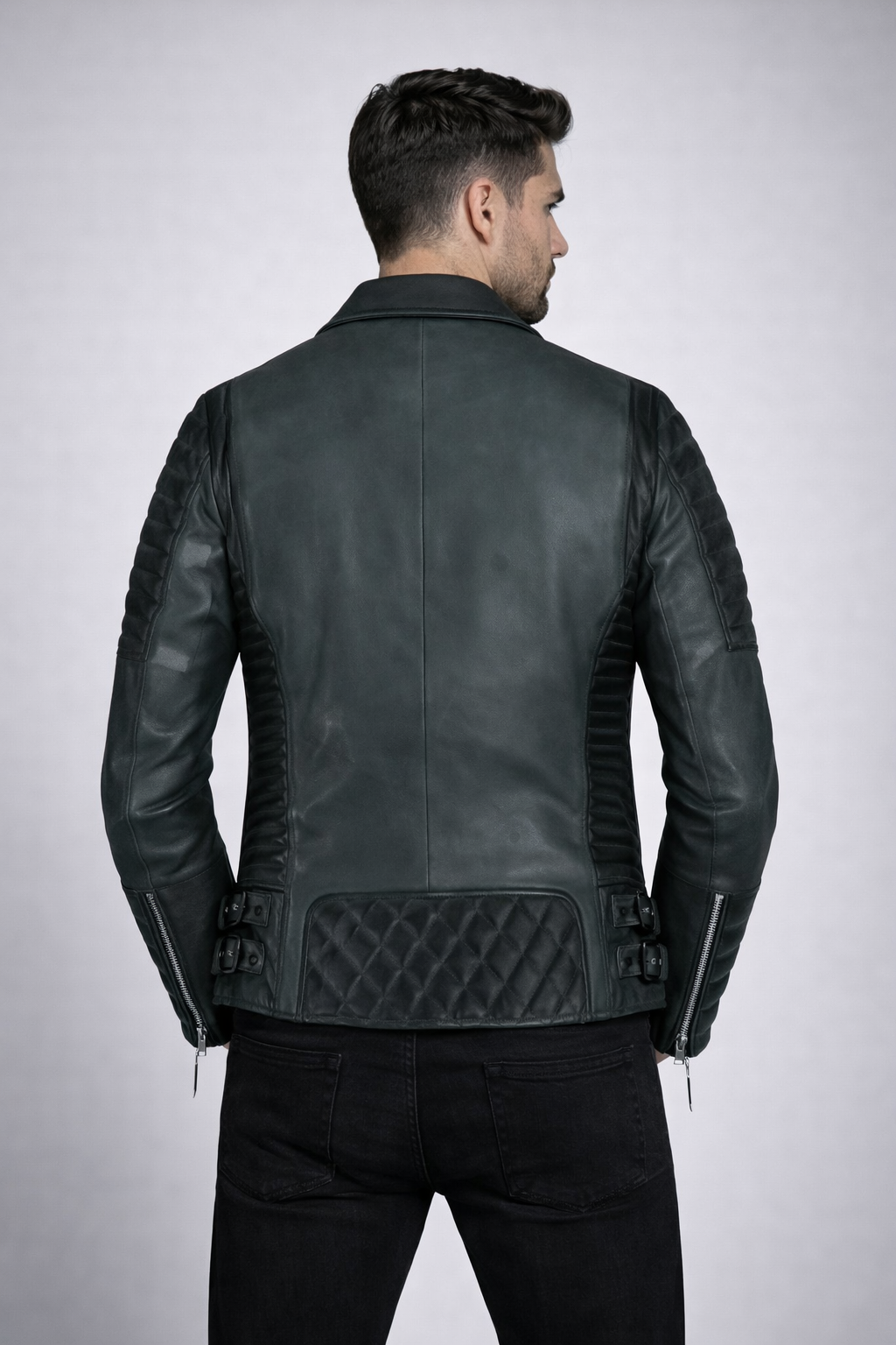 Men's Leather Biker Jackets