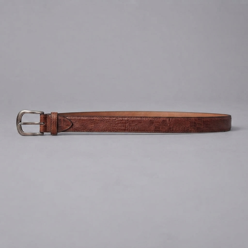 Women's Brown  Leather Belt