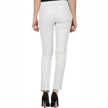 Load image into Gallery viewer, &quot; White Premium Leather Pants for Women&quot;
