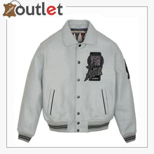 Load image into Gallery viewer, Embroidered Avirex Leather jacket
