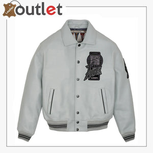 Embroidered Avirex Leather jacket