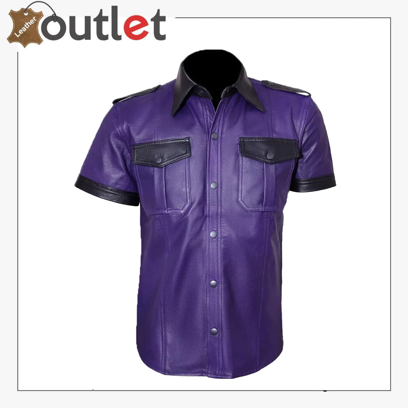 Leather Shirts for Men  Vintage & Lightweight Styles | Leather Outlet