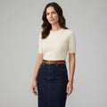 Women's Tan Brown  Leather Belt