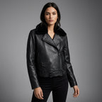 Women's Black Leather Jackets