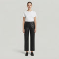 Women's Black Leather Pant