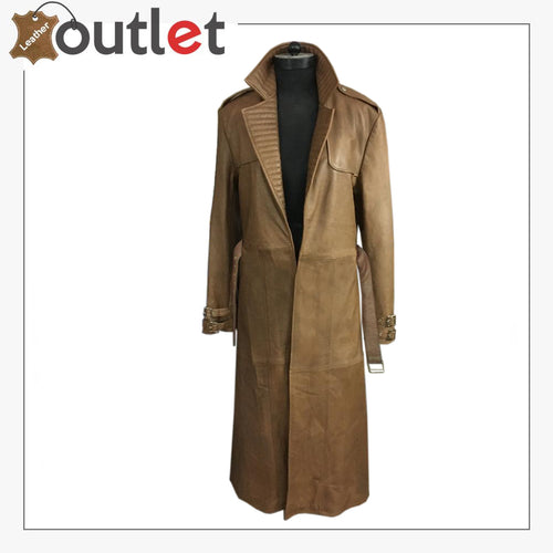 Gambit Leather Trench Coat Leather Outlet