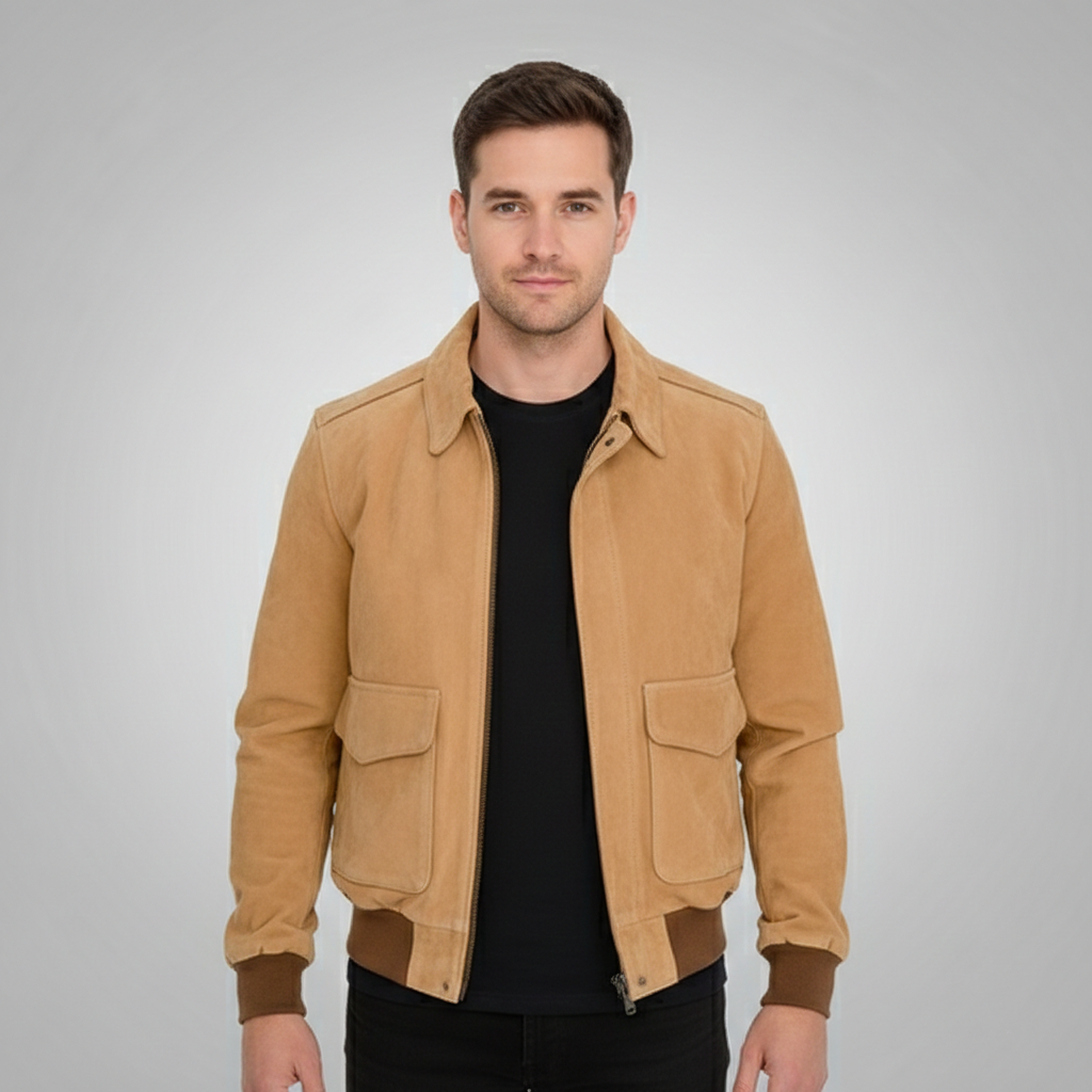 Gentleman Pilot A-2 Flight Leather Jacket