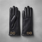 Buy Women's Black Leather Gloves