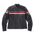 Genuine Indian Motorcycle Freeway Jacket Black Red New Leather Outlet