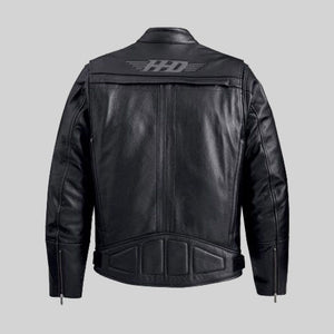 Harley-Davidson Men's Crossroad Black Leather Jacket