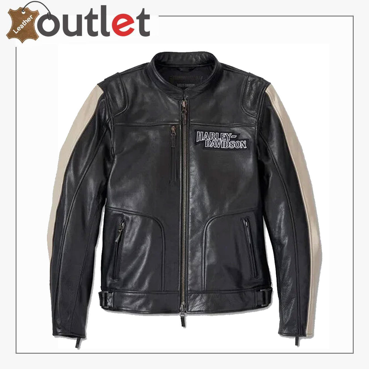 Harley-Davidson Mens Enduro Screamin Eagle Leather Jacket
