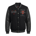 Harley-Davidson V-Twin Varsity Lederjacke für Herren