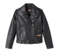 Harley-Davidson Women's 120th Anniversary Black Leather Jacket