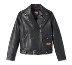 Harley-Davidson Women's 120th Anniversary Black Leather Jacket