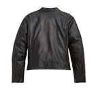 Harley-Davidson Women's Stripe Sleeve Leather Jacket