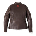 Harley-Davidson Women's Victory Lane Black Leather Riding Jacket