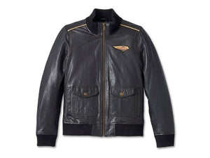 Harley-Davidson Women’s 120th Anniversary Bomber Leather Jacket