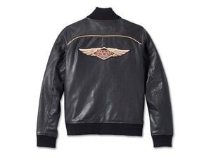 Harley-Davidson Women’s 120th Anniversary Bomber Leather Jacket