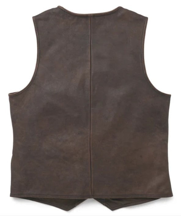 Harley-Davidson Herren Bikerweste Bremen aus schwarzem Leder