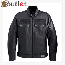 Load image into Gallery viewer, Harley Davidson Crossroad Leather Jacket
