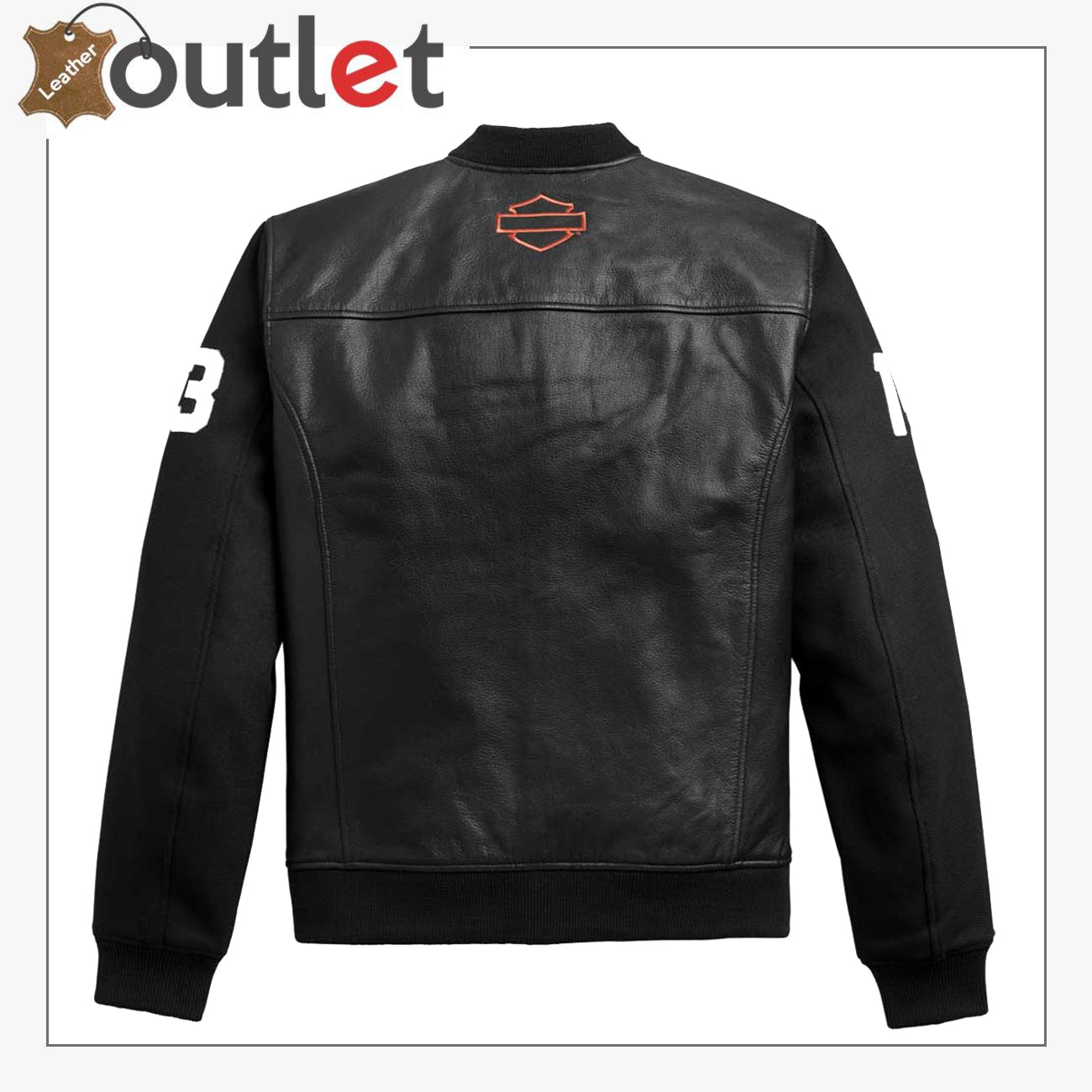 Harley Davidson HD MC Mixed Media Bomberjacke