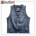 Harley-Davidson Herren Lederweste Elements Black Eagle