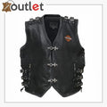 Harley-Davidson Herren Lederweste Piston II