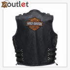 Harley-Davidson Herren Lederweste Piston II