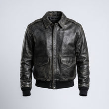 Load image into Gallery viewer, Men’s Lambskin Leather Biker Jacket – Premium Moto Style Jacket
