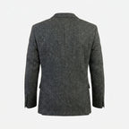Men’s Gray Herringbone Wool Blazer – Classic Tailored Waverly Sport Coat