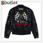 Jeff Hamilton Formel 1 Leder-Rennjacke
