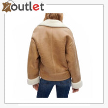 Load image into Gallery viewer, Leather Bomber Jacket B3
