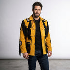 Men’s Native American Traditional Western Leather Jacket